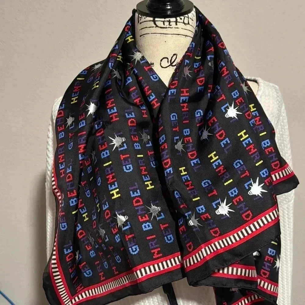 HENRI BENDEL Silk Scarf
